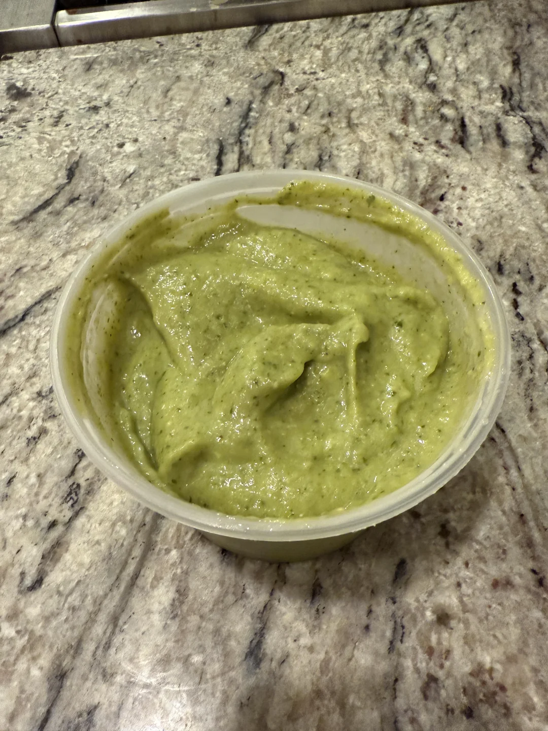 Avocado lime dip